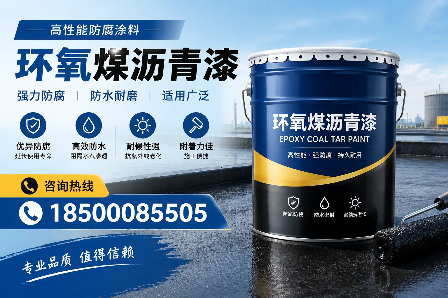 环氧煤沥青漆的主要成分与功能，巴音郭楞用户深度了解